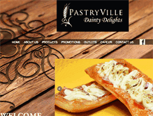 Tablet Screenshot of pastryville.net